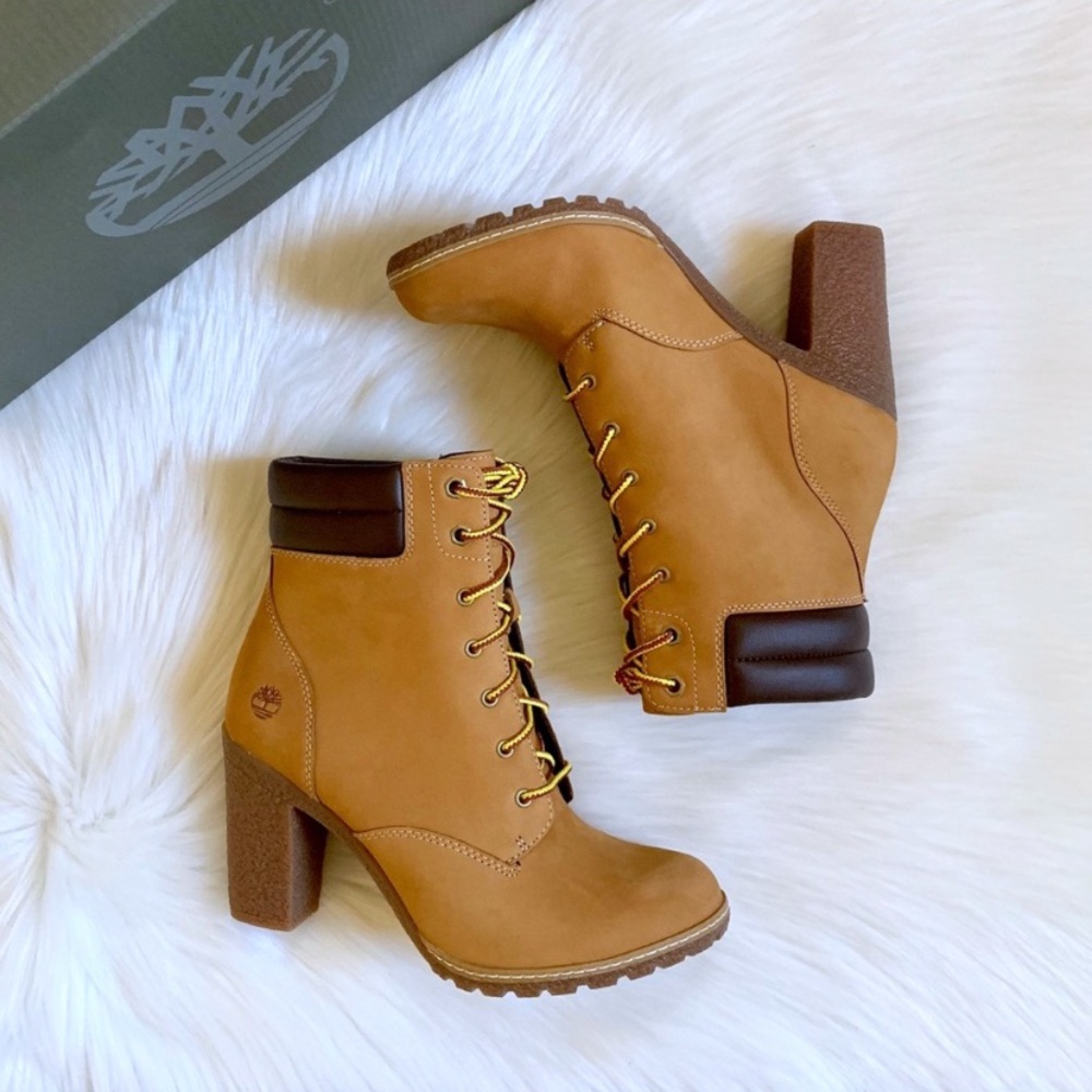 Timberland Women’s Tillston 6 Inch Wheat Boots - Picture 2 of 7